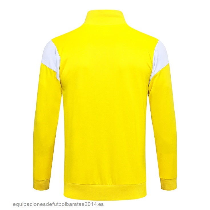 Nuevo Ropa Deportiva Con Cremallera Larga Borussia Dortmund 23/24 Amarillo Blanco Baratas